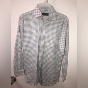 EUC Joseph Abboud Long Sleeve Button Down Boys Shirt, Size 12